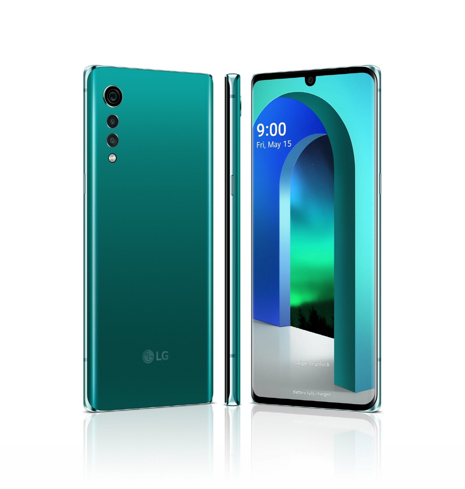 LG Velvet в зелен цвят – смартфонът на LG, преди компанията да напусне пазара