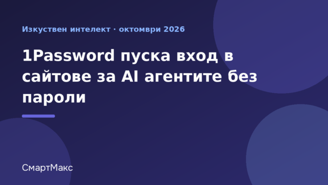 1Password и AI агенти – илюстрация