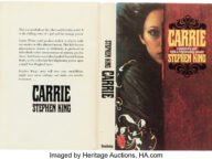 Корицата на първото издание на романа „Carrie“ от Стивън Кинг – основата на сериала Carrie на Prime Video