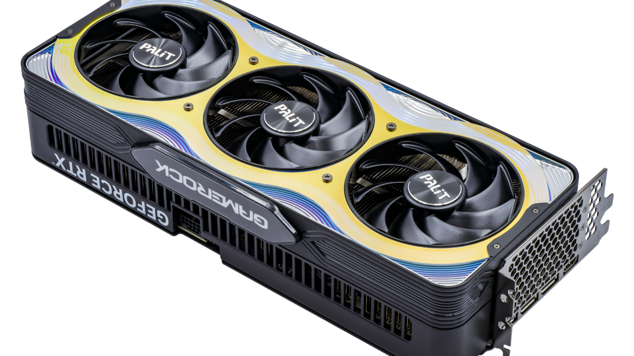 Видеокарта Palit GeForce RTX 5090 GameRock с три вентилатора – DLSS 5 работи само на серията RTX 50
