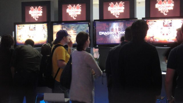 Щанд на Dragon's Dogma на E3 2011