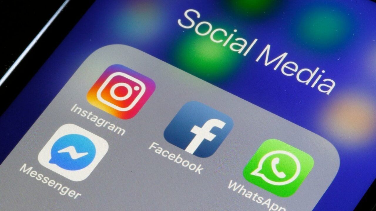 Логата на Facebook, Messenger, Instagram и WhatsApp