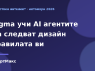 Илюстрация към новините на Figma за AI агентите и дизайн правилата