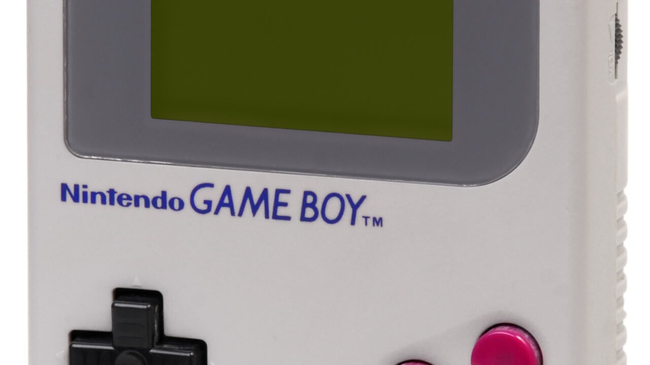 Оригиналният Nintendo Game Boy от 1989 г. със зелен екран
