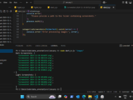 Редакторът Visual Studio Code с отворен проект и терминал – една от средите, в които работи GitHub Copilot Fusion