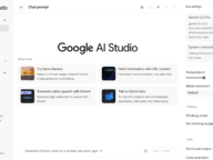Интерфейсът на Google AI Studio, в който се създават Android приложения с Gemini