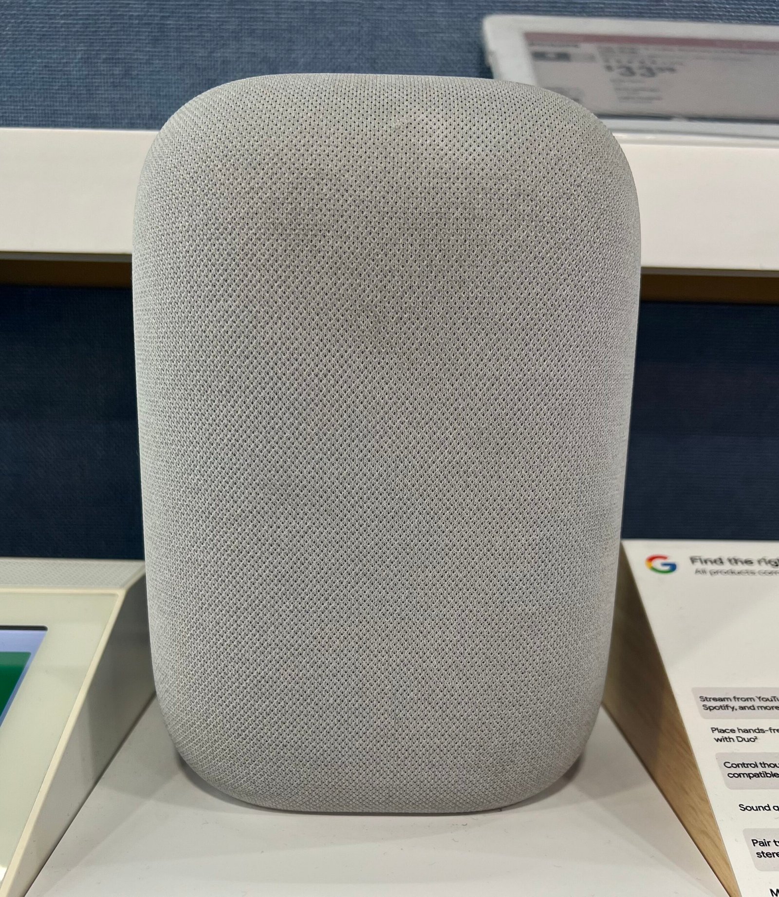 Умната колона Google Nest Audio, за която Google обещава по-плавно стрийминг възпроизвеждане