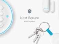 Алармена система Google Nest Secure с клавиатура, датчици и ключодържател