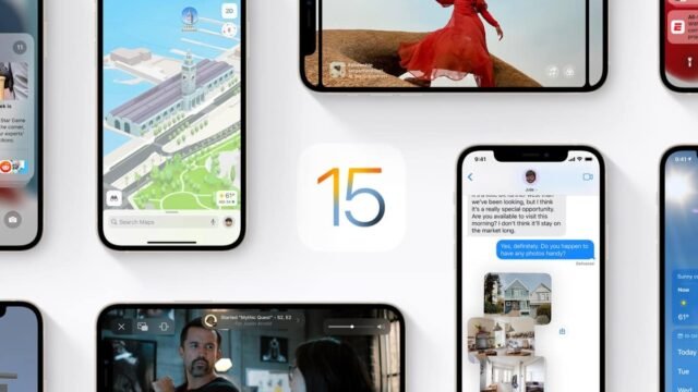 iPhone с iOS 15