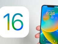 iOS 16 на iPhone – логото и новият заключен екран