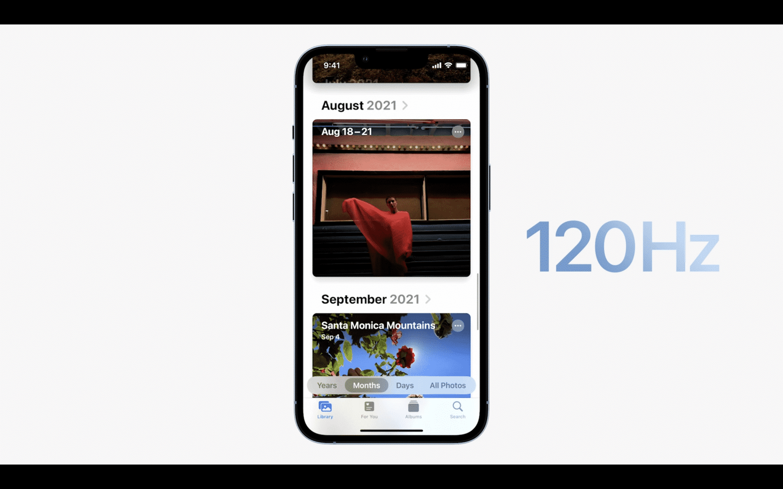 Екранът с 120Hz ProMotion на iPhone 13 Pro и Pro Max