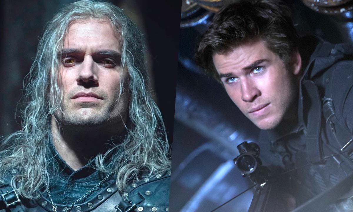 Лиъм Хемсуърт като Гералт от Ривия в The Witcher