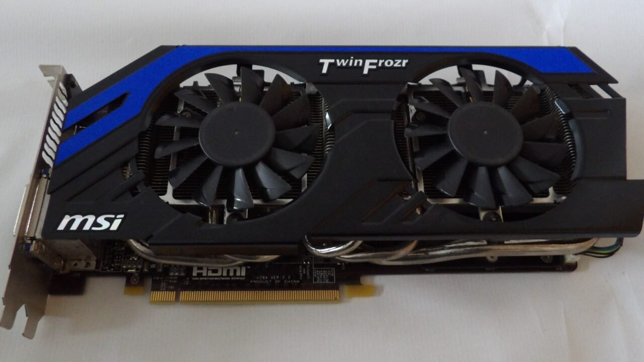 Видеокарта MSI с двойно охлаждане Twin Frozr – по-стар модел, илюстрация за MSI RTX 5080 COD MW4 Edition