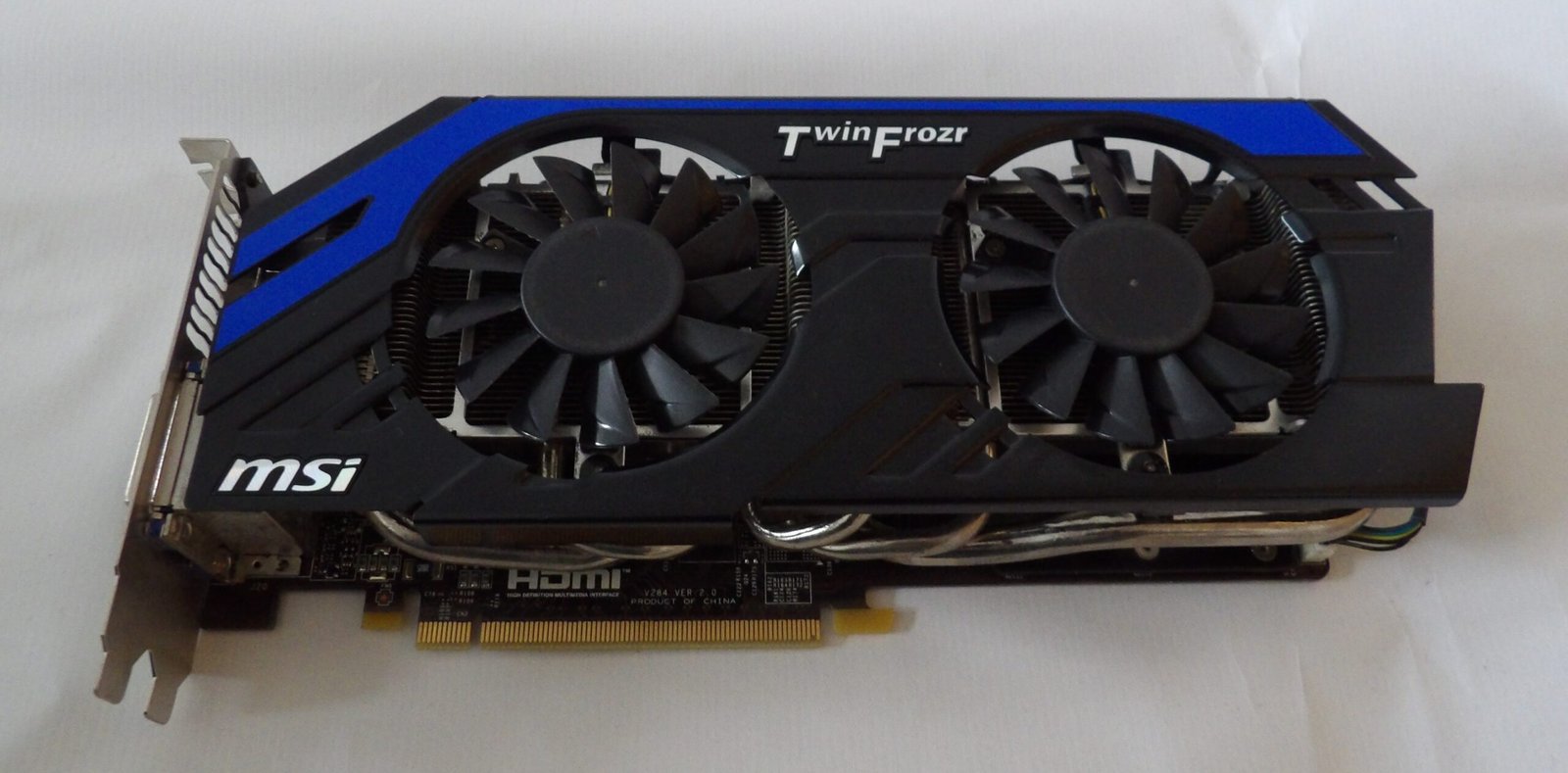Видеокарта MSI с двойно охлаждане Twin Frozr – по-стар модел, илюстрация за MSI RTX 5080 Modern Warfare 4