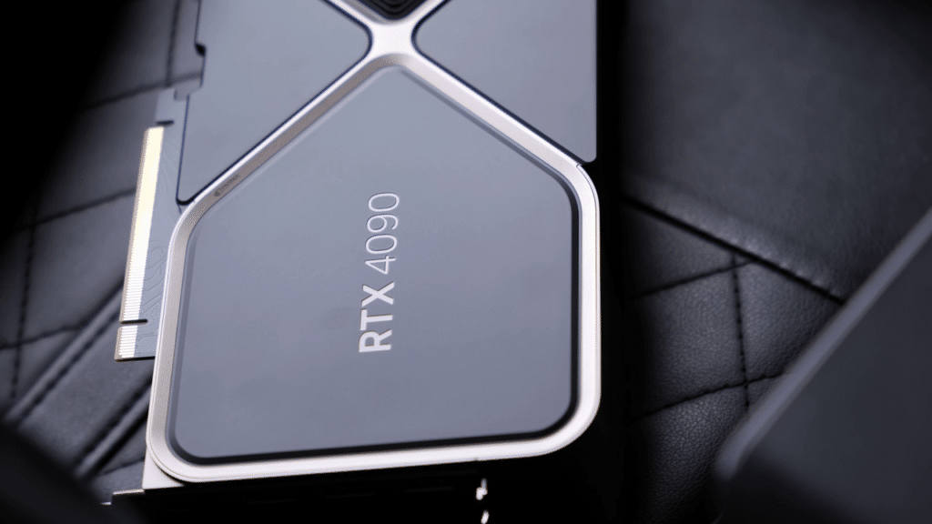 Видеокарта NVIDIA GeForce RTX 4090 Founders Edition в близък план