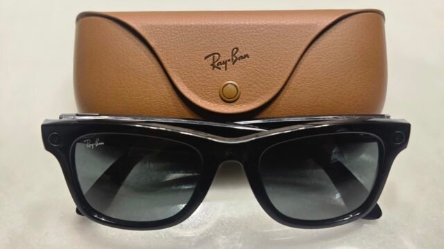 Умни очила Ray-Ban Meta до калъфа им – Ray-Ban Meta glasses запис без Hey Meta