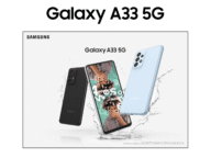 Рендер на Samsung Galaxy A33 5G, публикуван преди официалното представяне