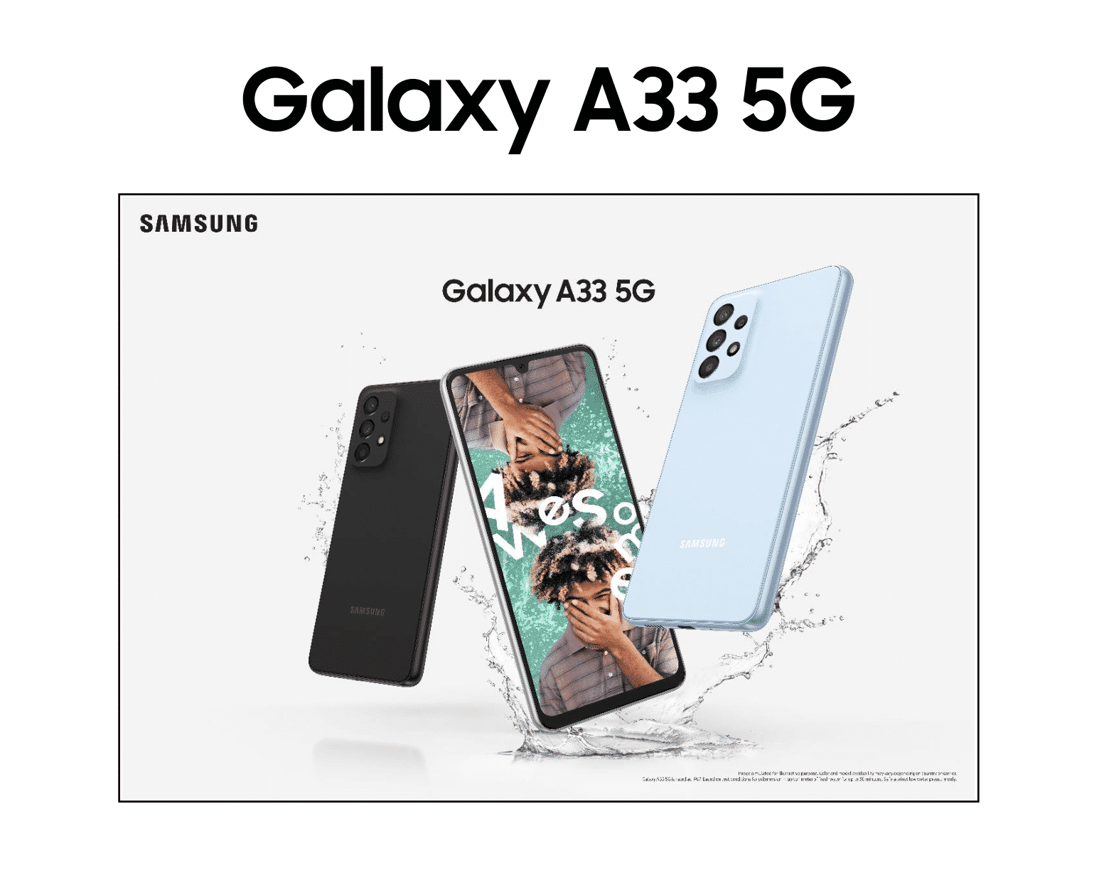 Рендер на Samsung Galaxy A33 5G, публикуван преди официалното представяне