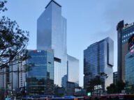 Небостъргачи в Сеул, в които са офисите на Samsung