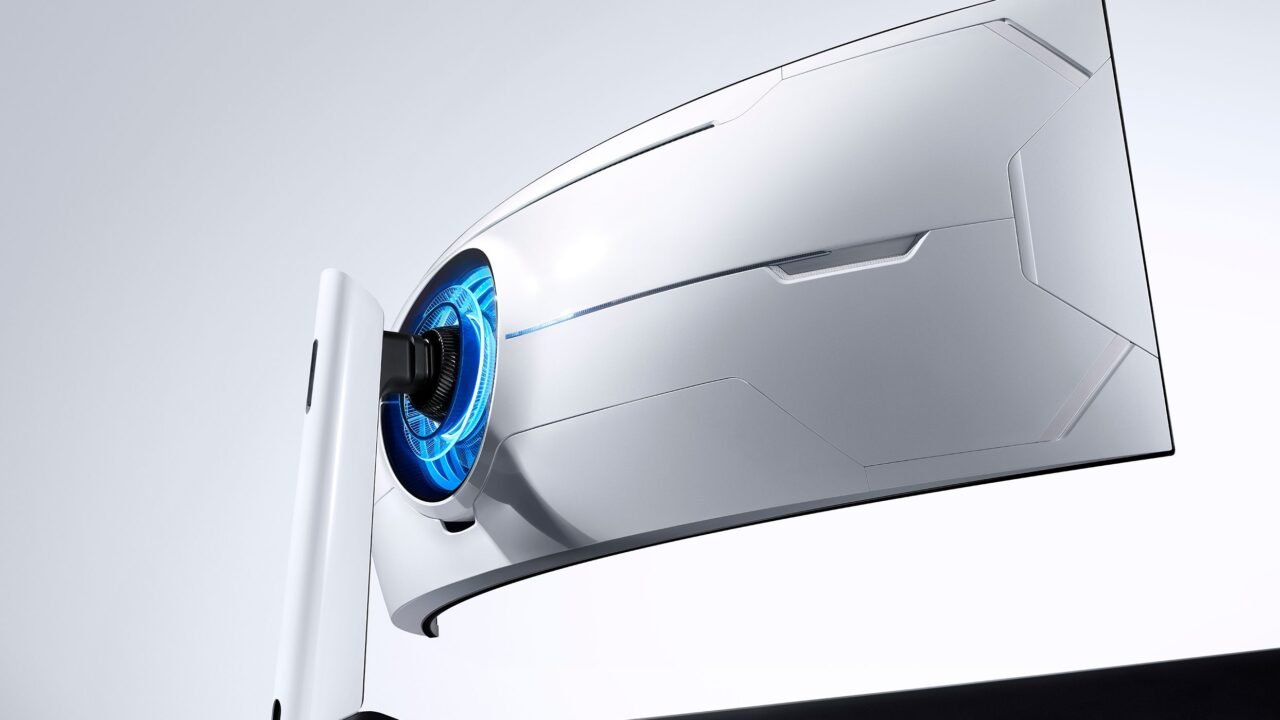 Извитият гейминг монитор Samsung Odyssey G9