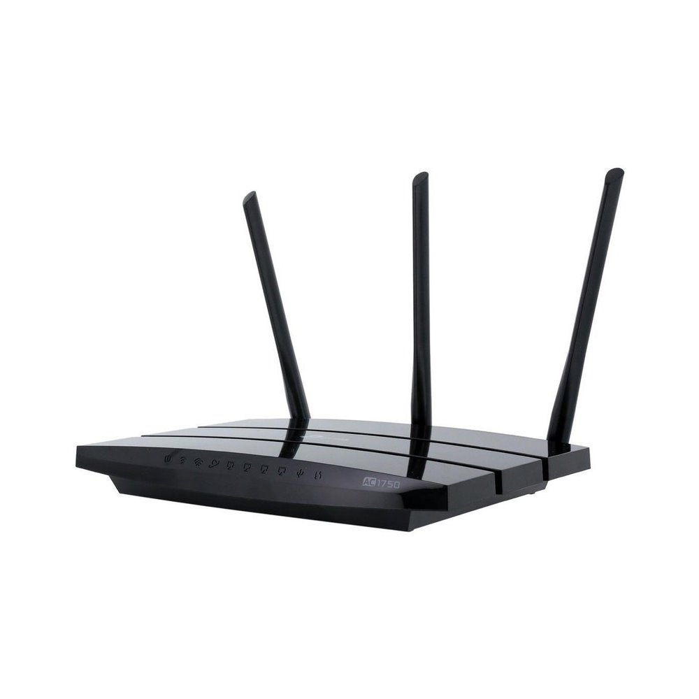 Рутерът TP-Link Archer A7 с три антени