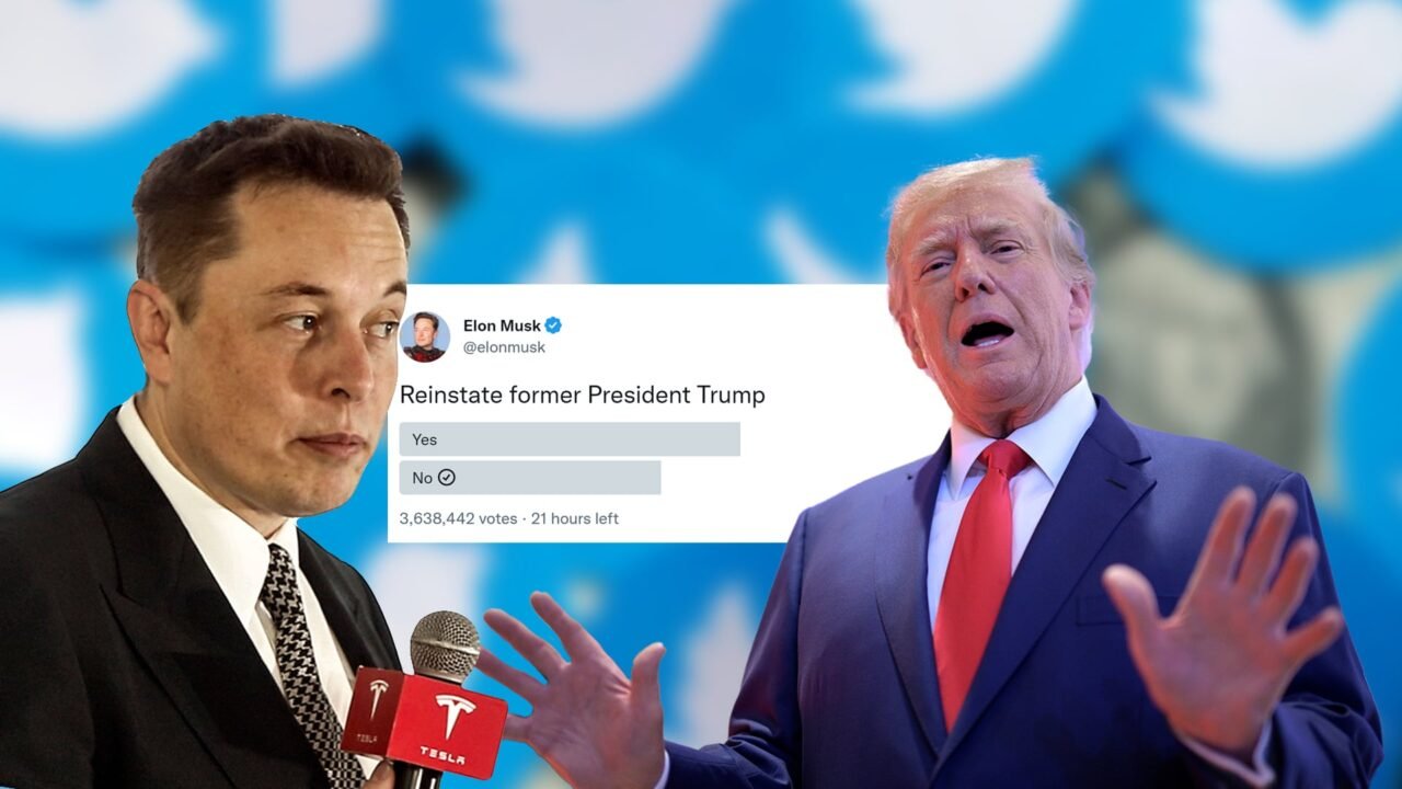 Илон Мъск възстанови Twitter профила на Доналд Тръмп