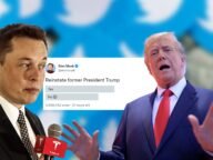 Илон Мъск възстанови Twitter профила на Доналд Тръмп