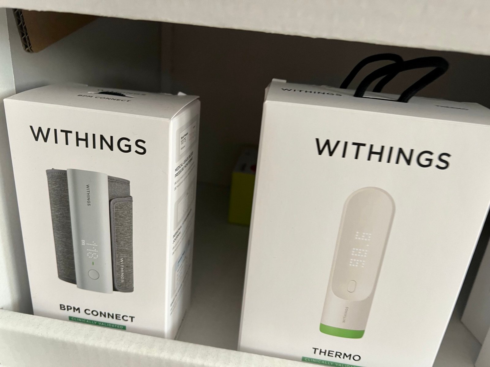 Кутии на Withings BPM Connect и Withings Thermo – устройствата на Withings вече изискват Withings+ за синхронизация с Apple Health